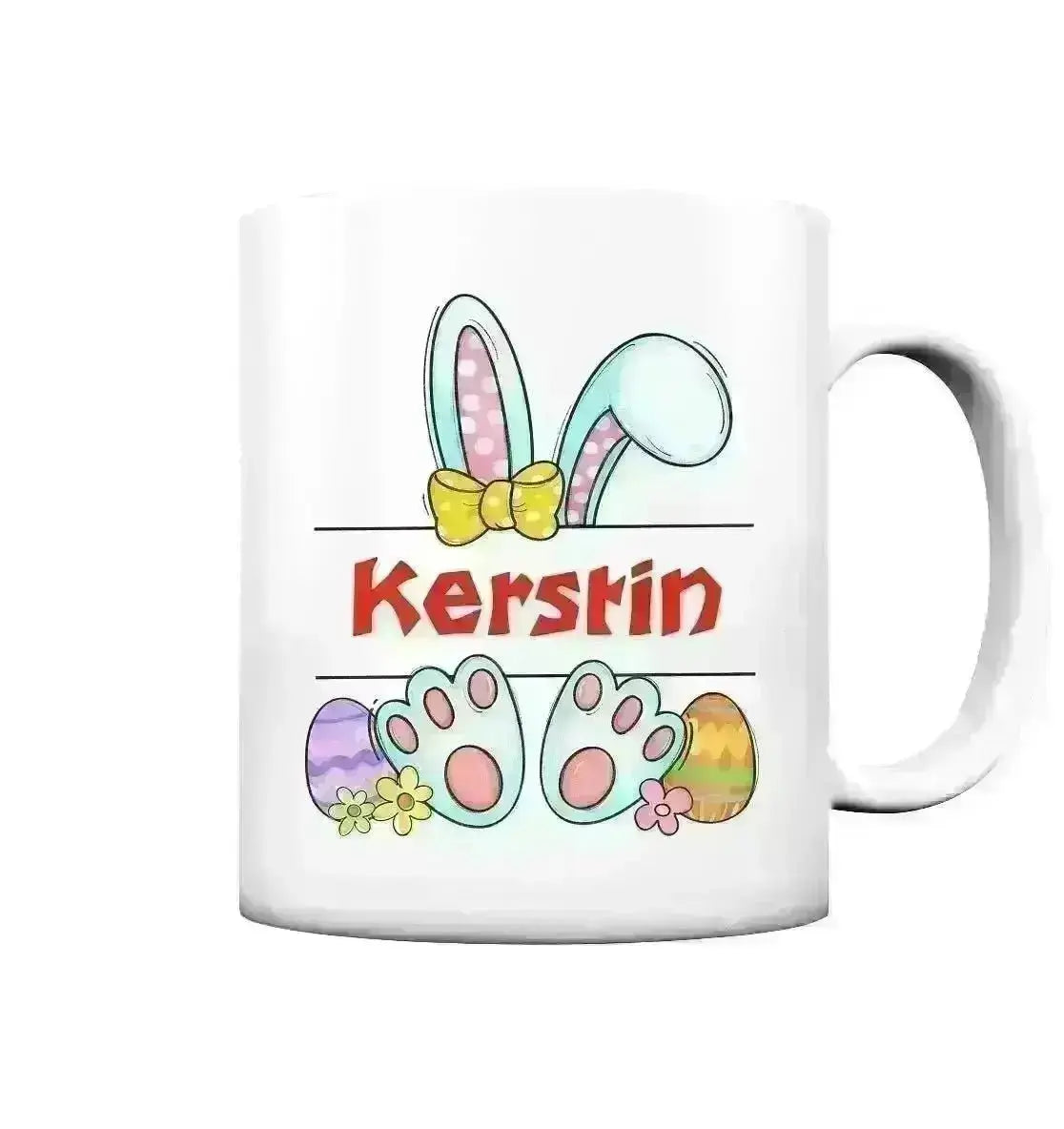 Namenstasse mit WUNSCHNAME zu Ostern - Tasse matt