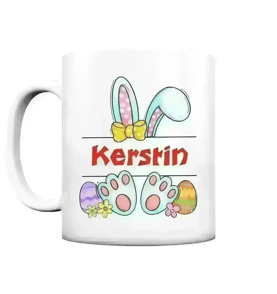 Namenstasse mit WUNSCHNAME zu Ostern - Tasse matt
