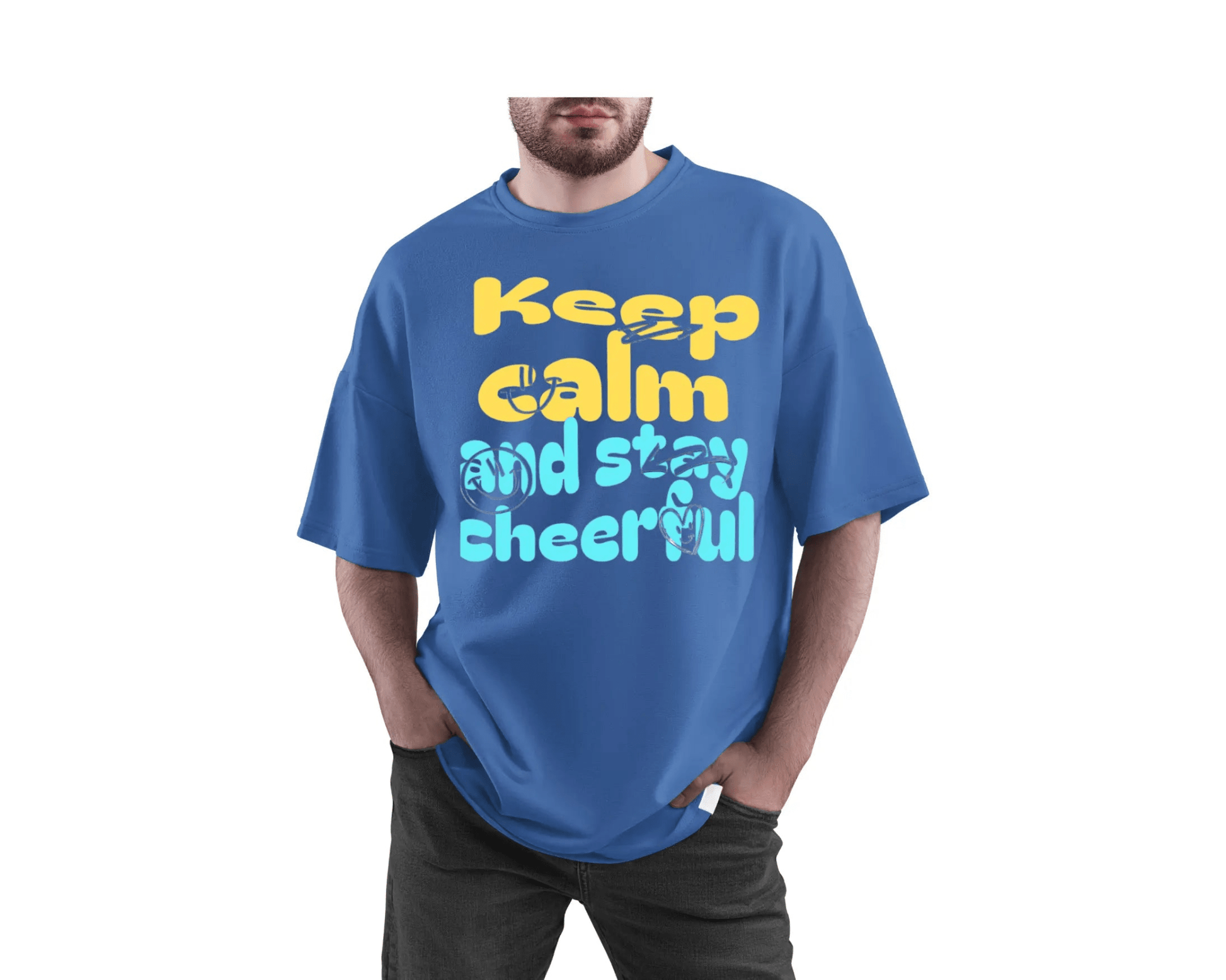 Schweres, stückgefärbtes Unisex - T-Shirt