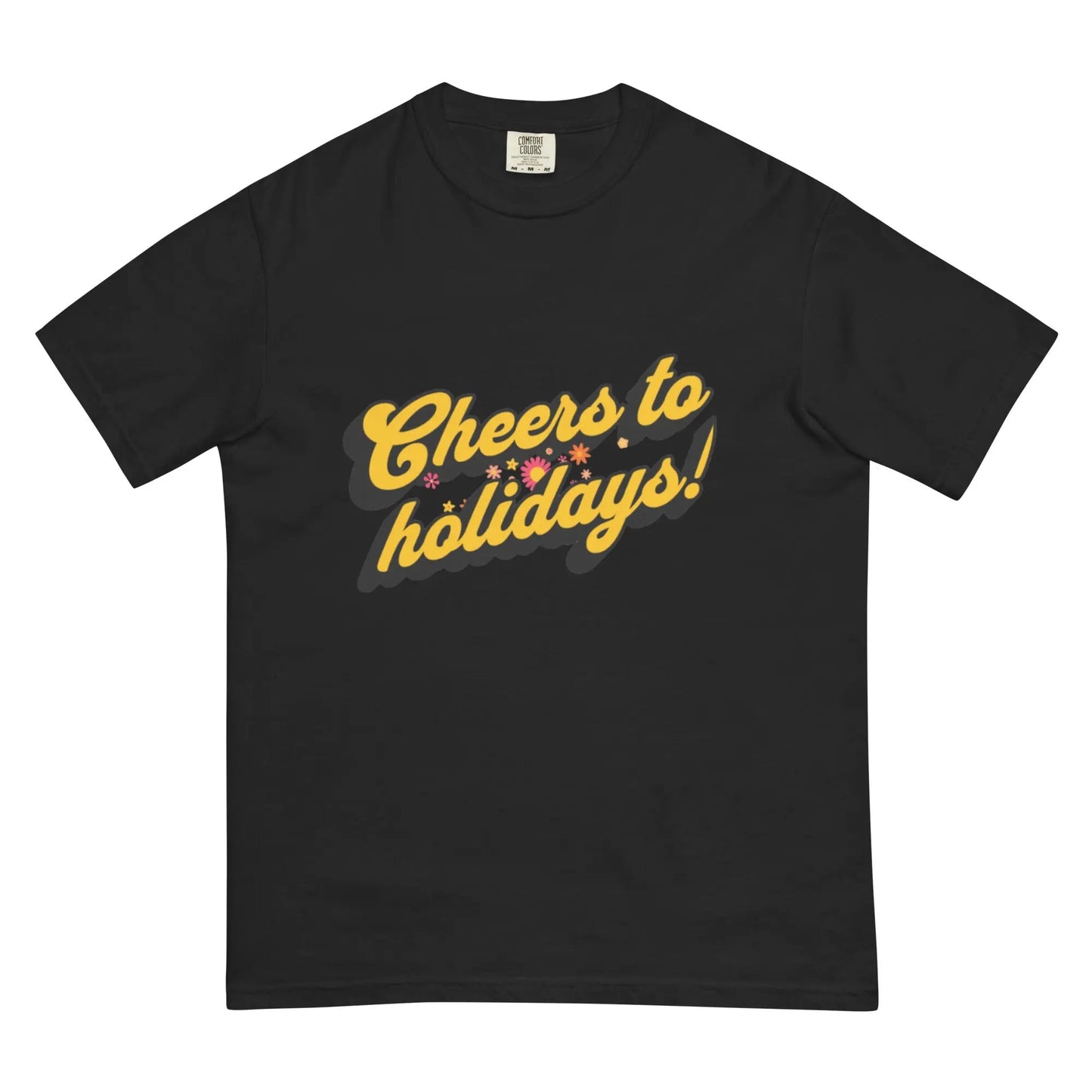 Schweres, stückgefärbtes Unisex - T-Shirt