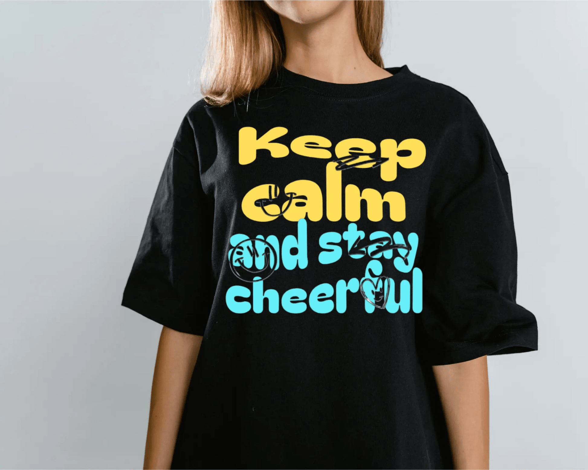 Schweres, stückgefärbtes Unisex - T-Shirt