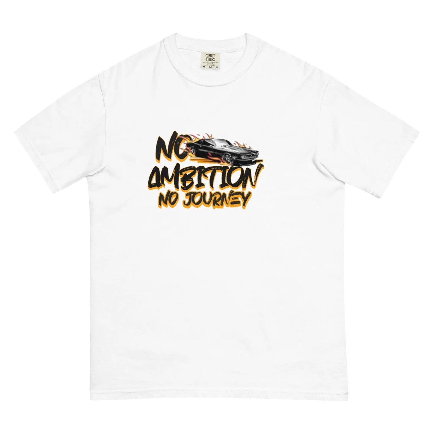 Schweres, stückgefärbtes Unisex - T-Shirt