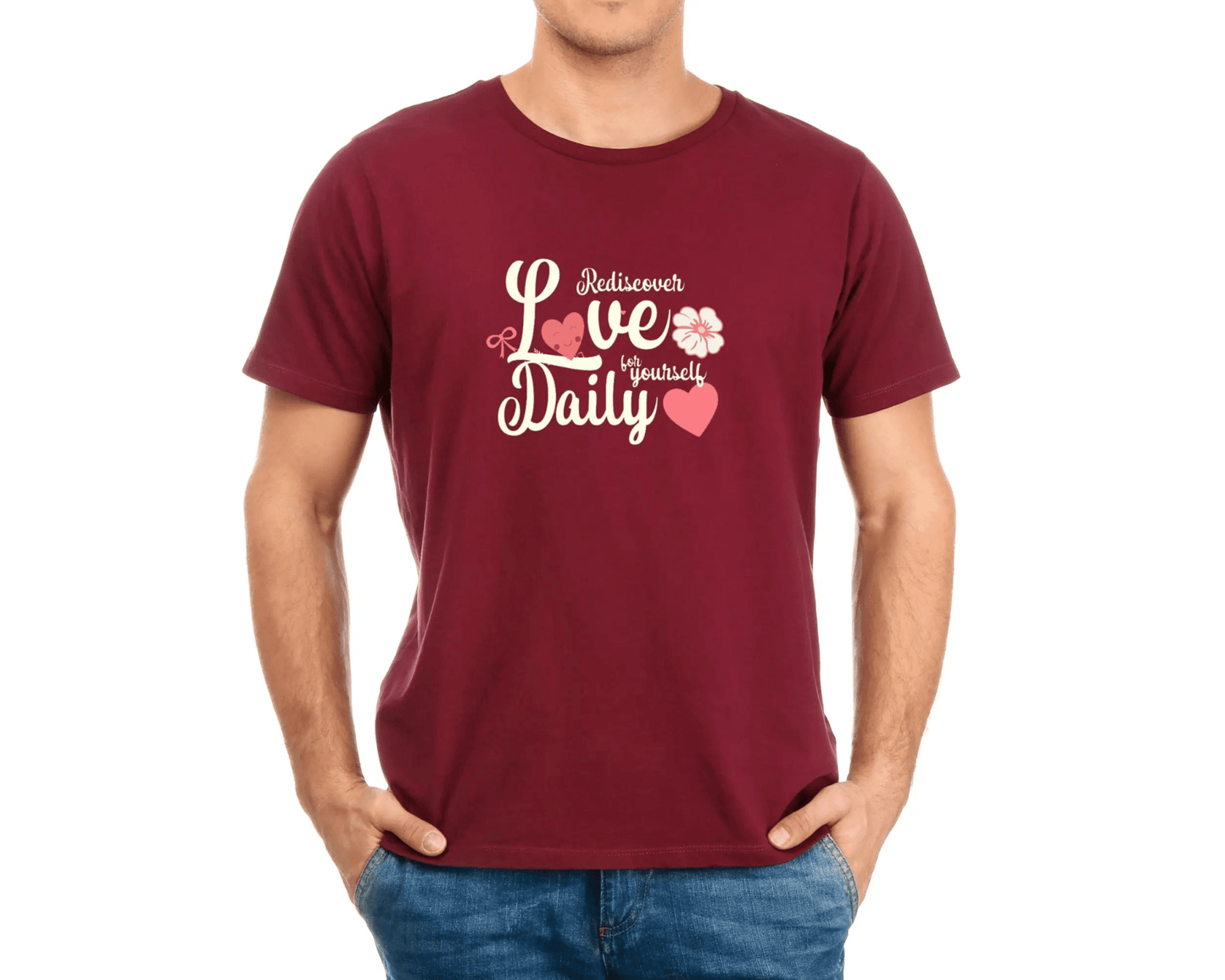 Schweres, stückgefärbtes Unisex - T-Shirt
