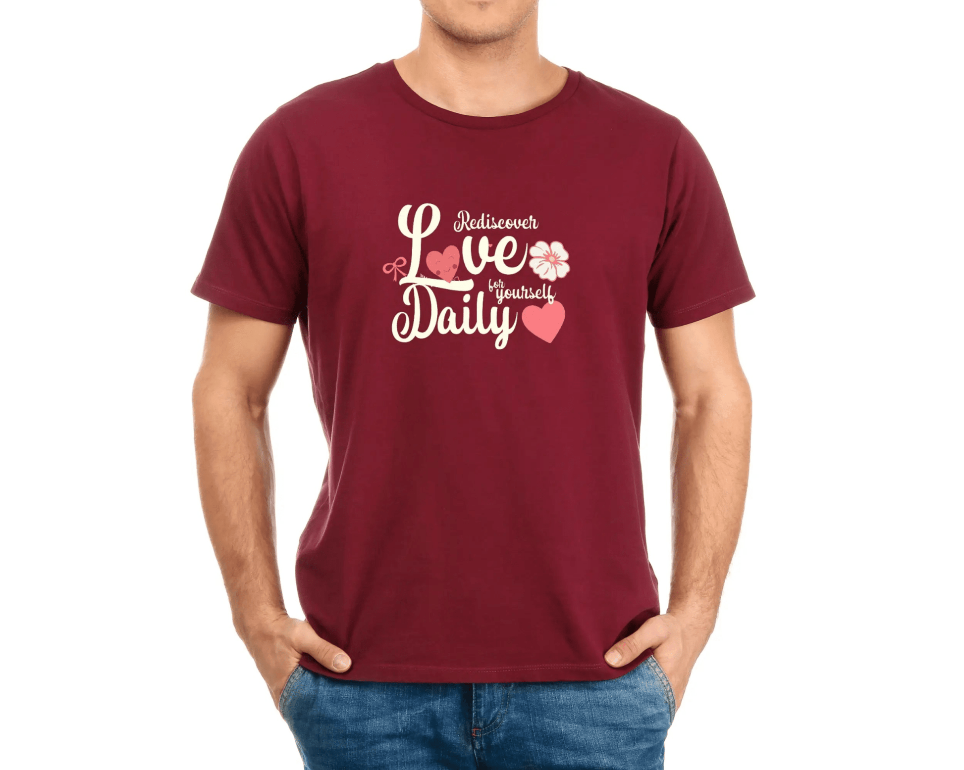 Schweres, stückgefärbtes Unisex - T-Shirt
