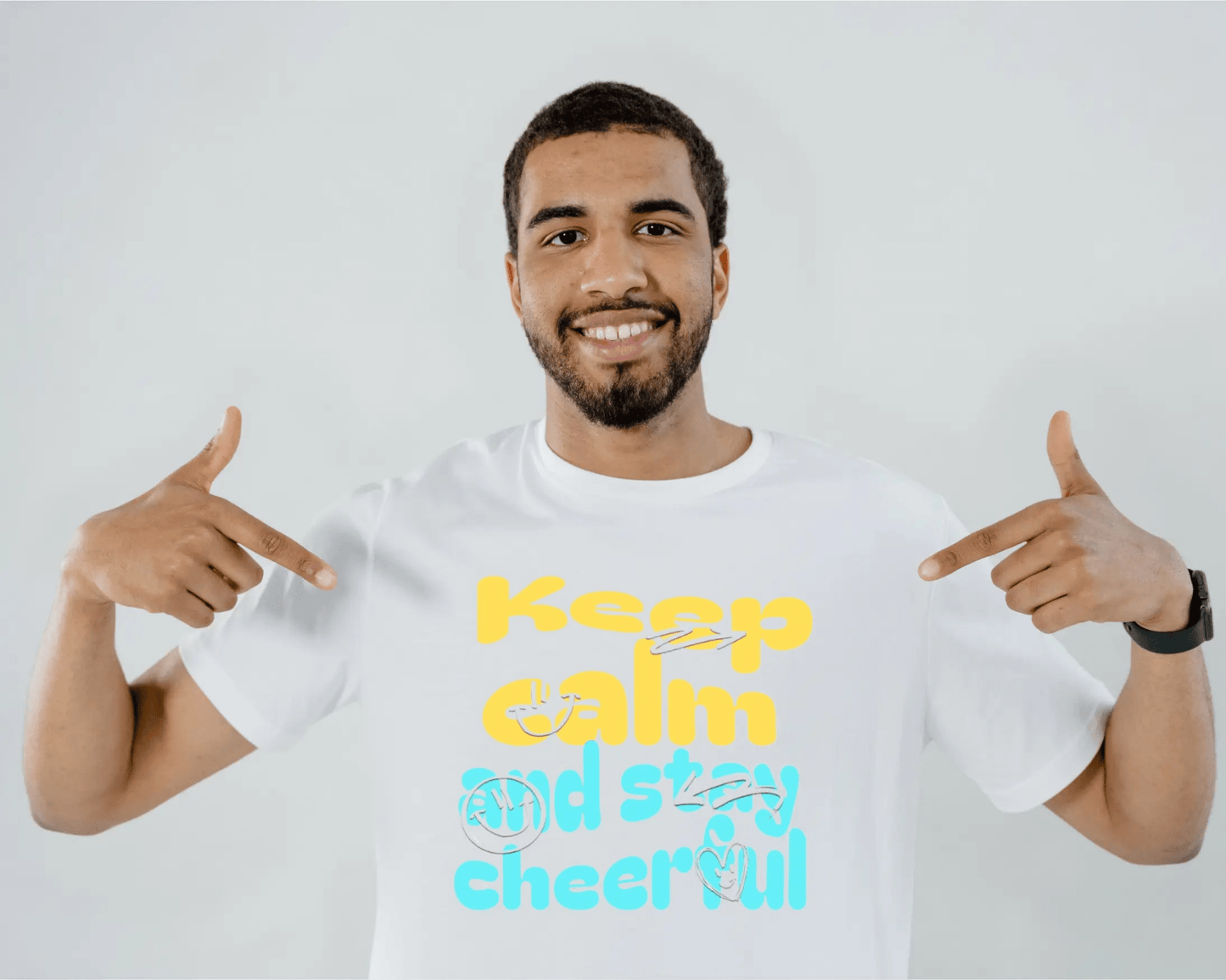 Schweres, stückgefärbtes Unisex - T-Shirt