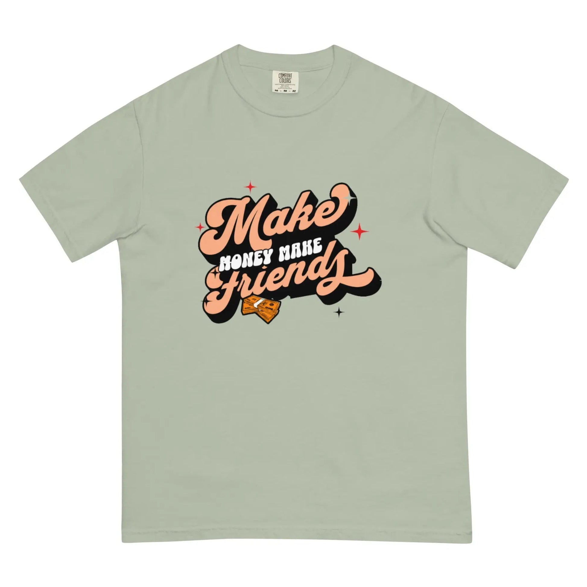 Schweres, stückgefärbtes Unisex - T-Shirt