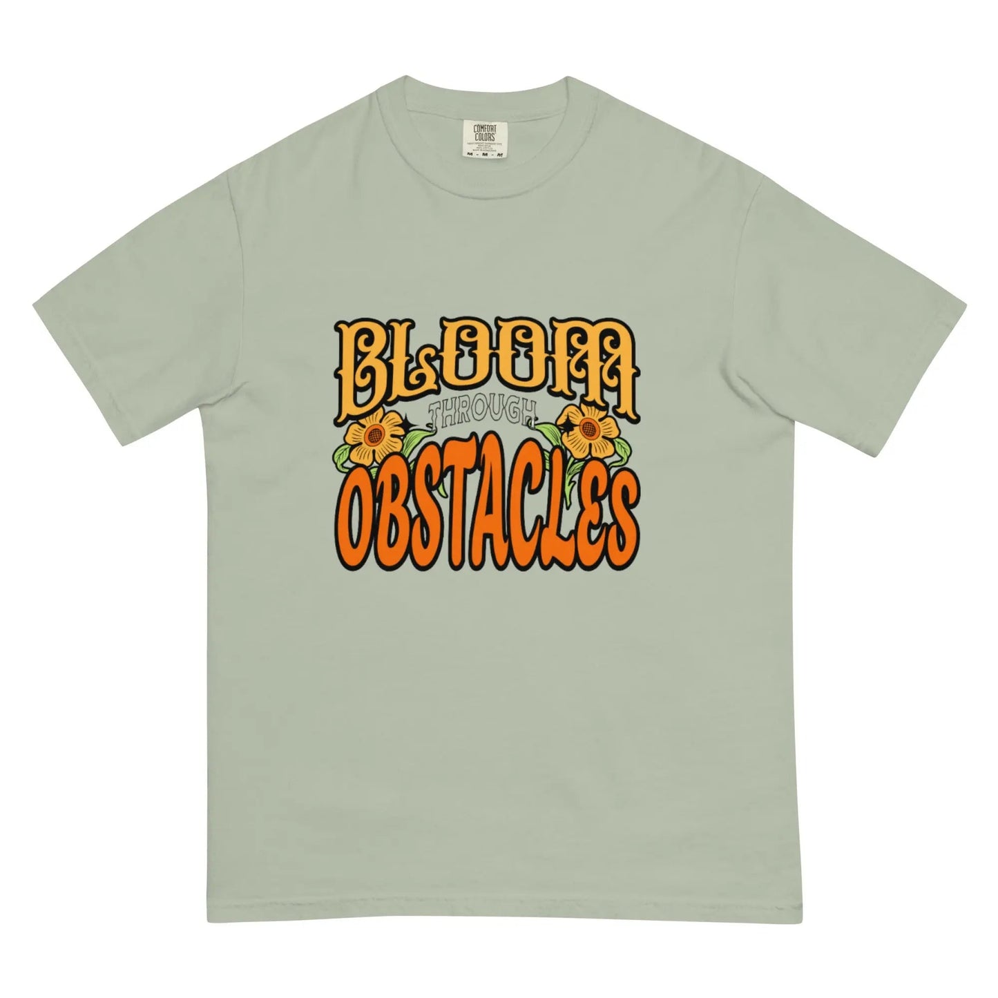 Schweres, stückgefärbtes Unisex - T-Shirt