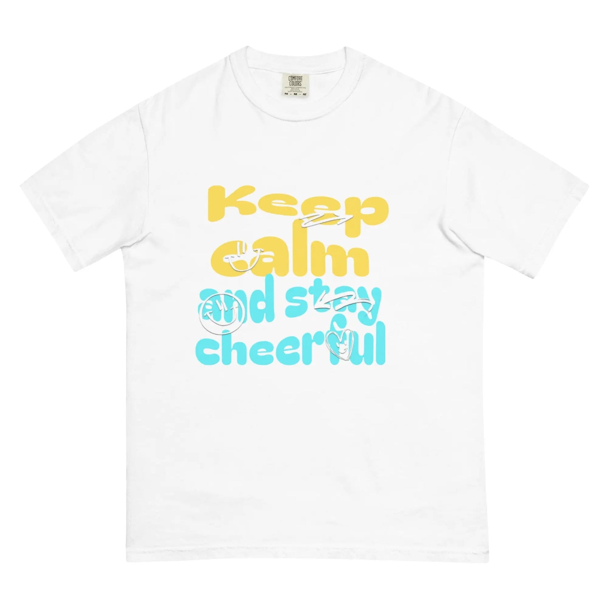 Schweres, stückgefärbtes Unisex - T-Shirt