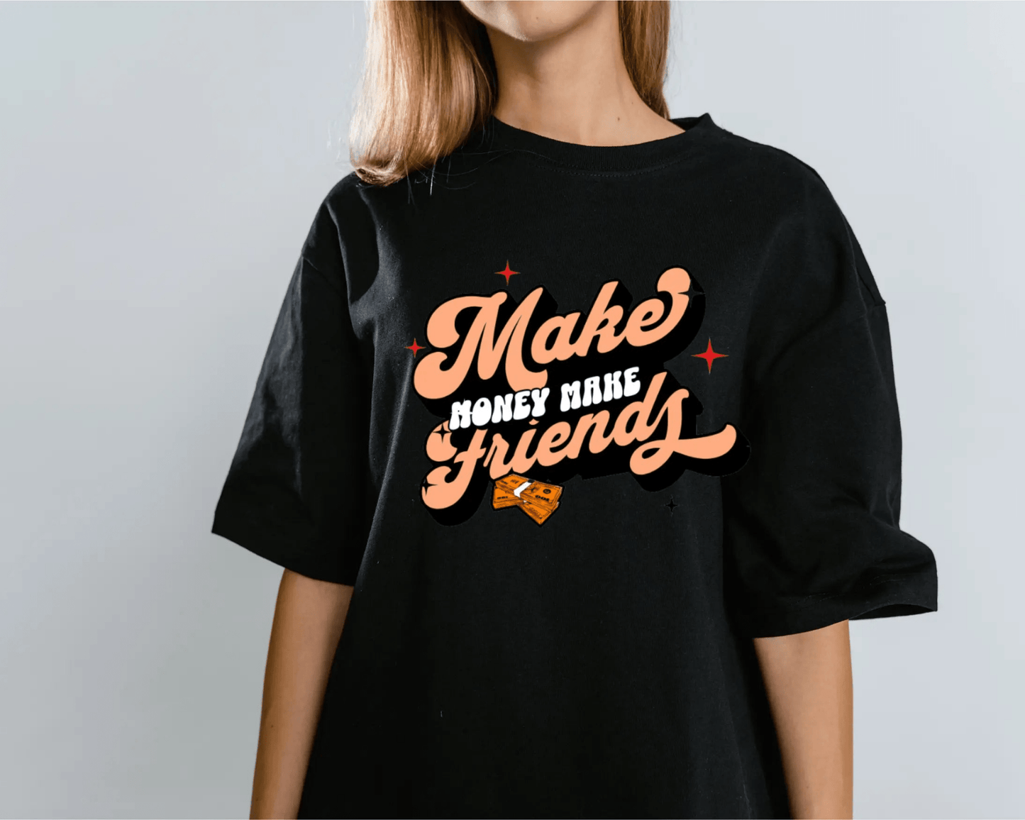 Schweres, stückgefärbtes Unisex - T-Shirt