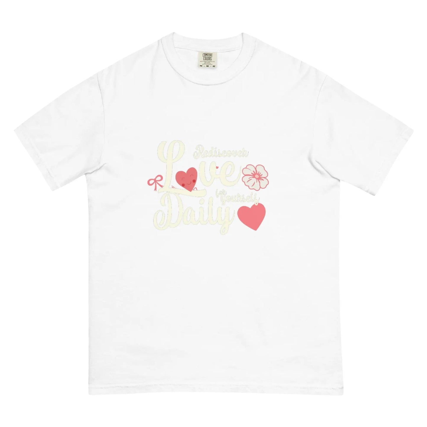 Schweres, stückgefärbtes Unisex - T-Shirt