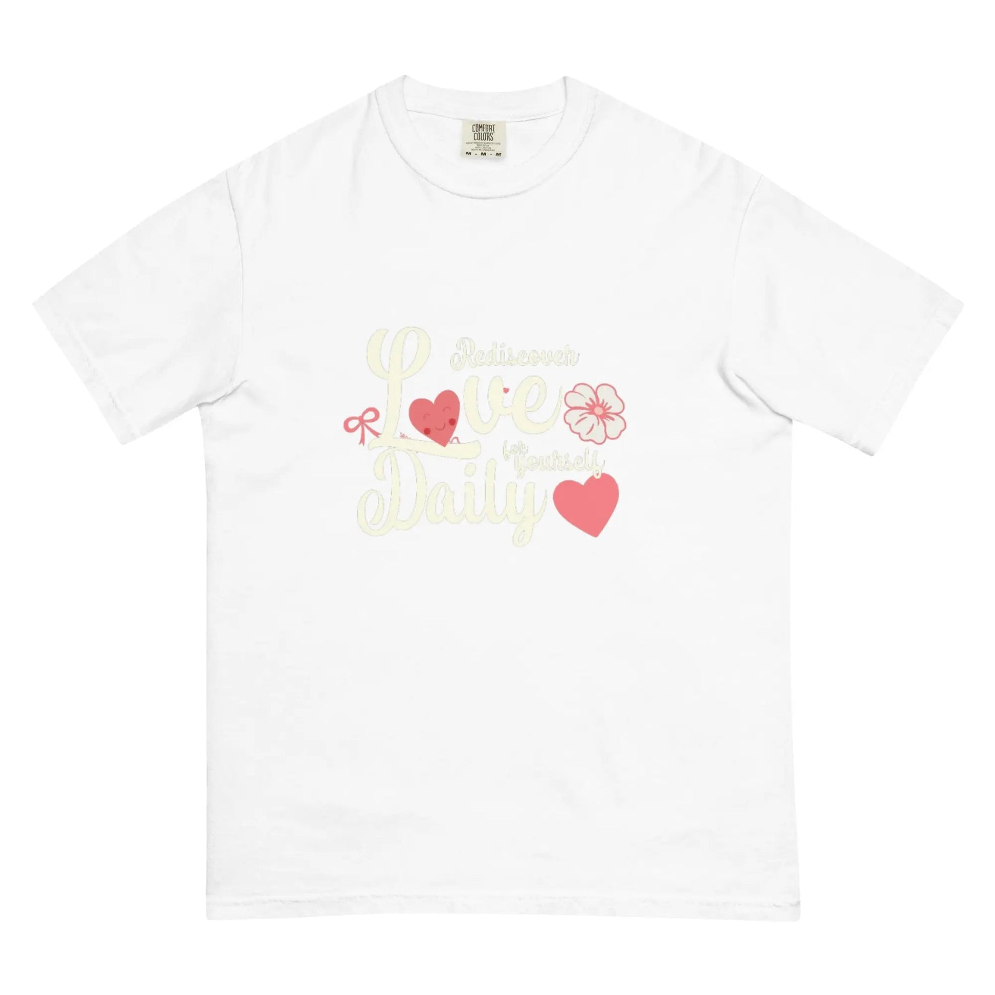 Schweres, stückgefärbtes Unisex - T-Shirt