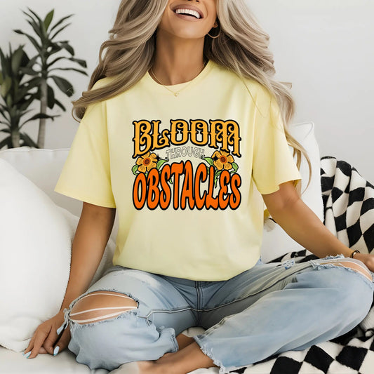 Schweres, stückgefärbtes Unisex - T-Shirt