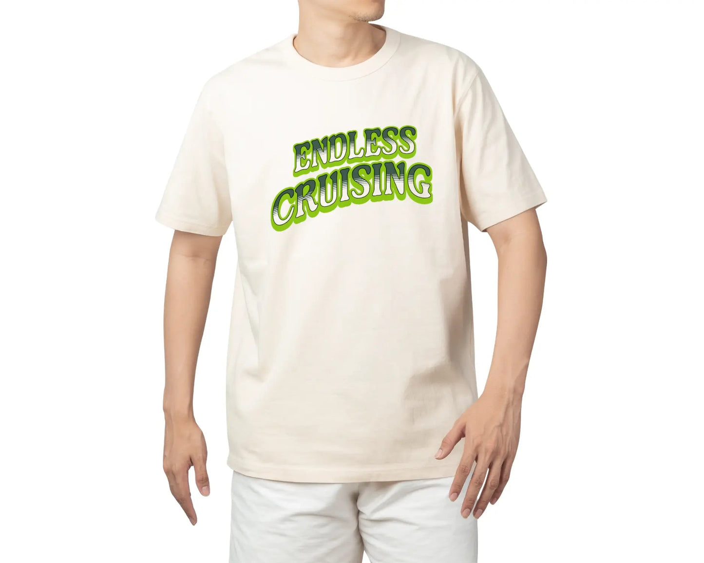 Übergroßes schweres T-Shirt