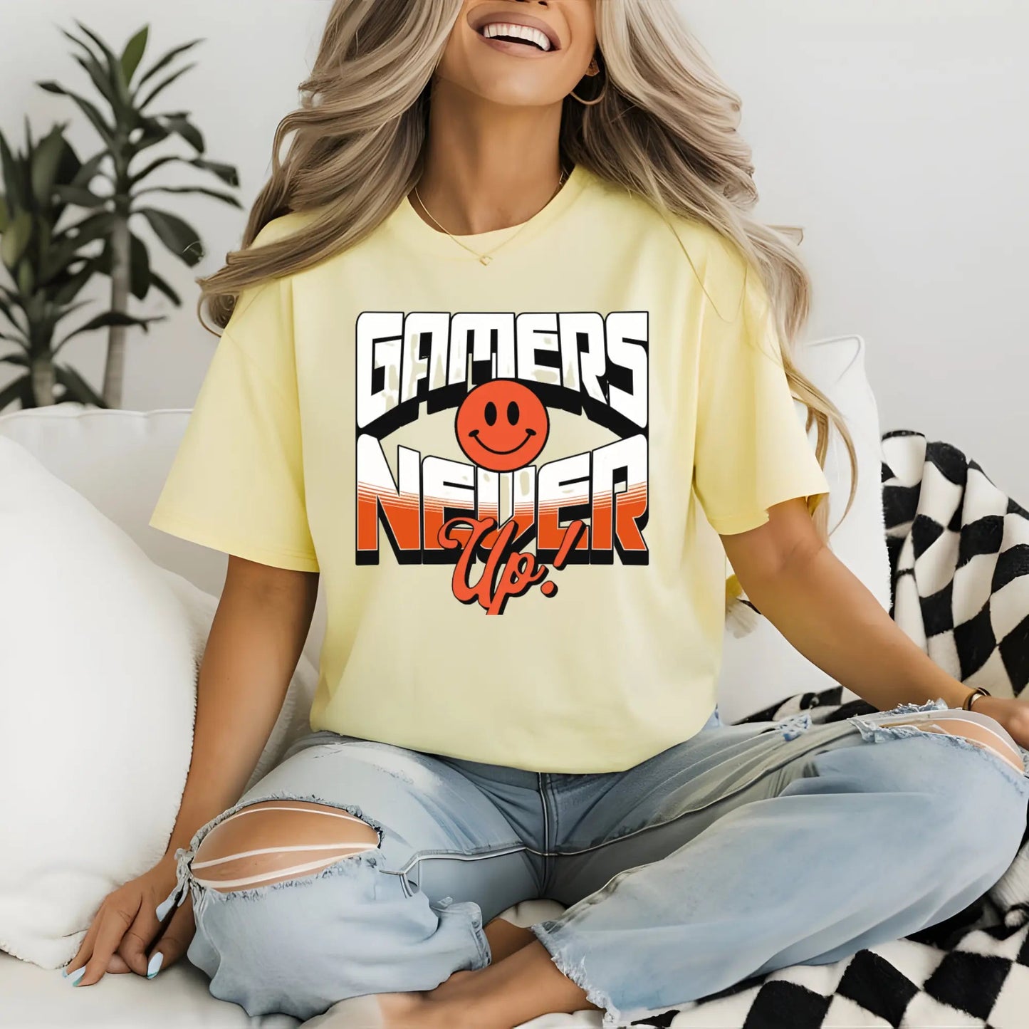 Unisex garment - dyed heavyweight t-shirt