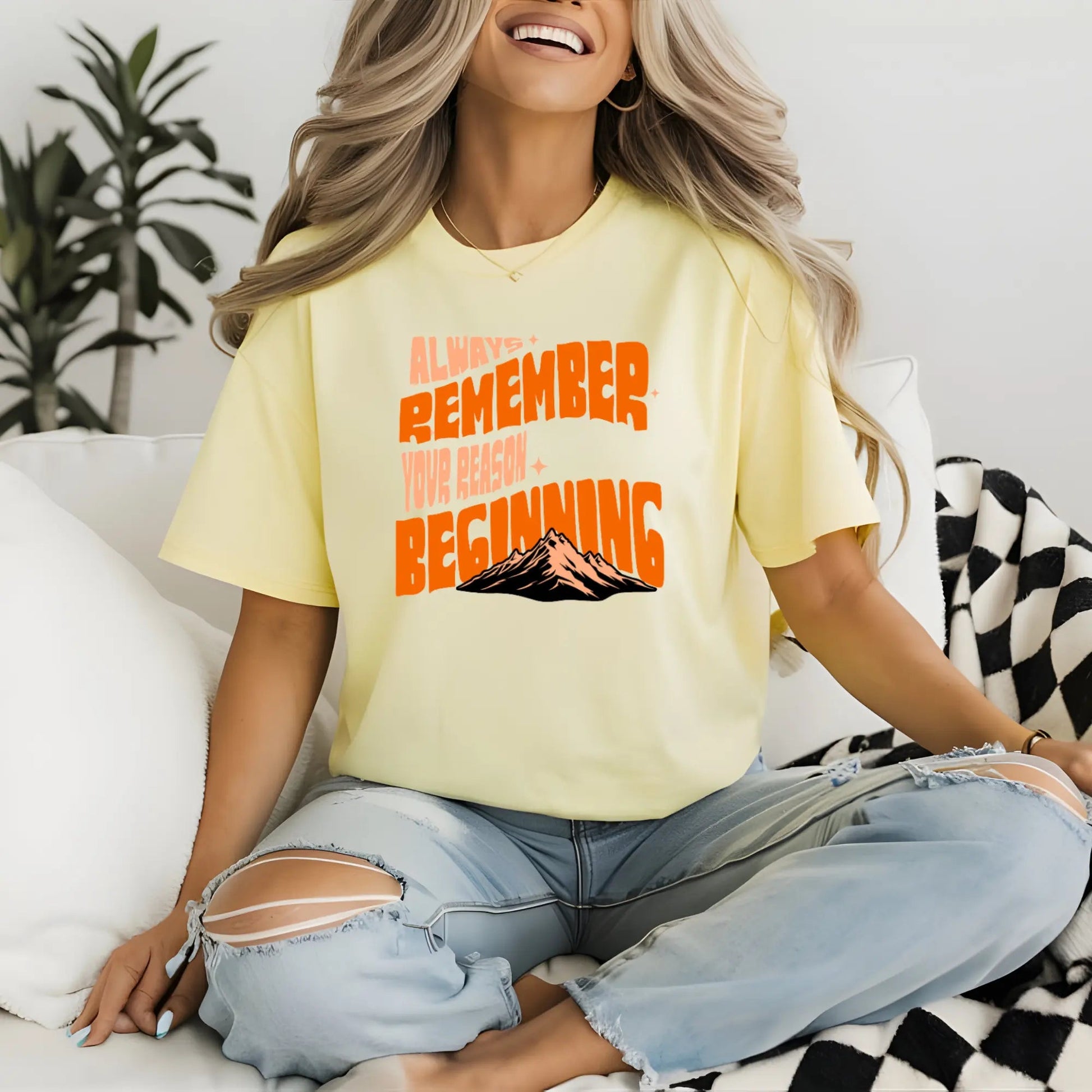 Unisex garment - dyed heavyweight t-shirt