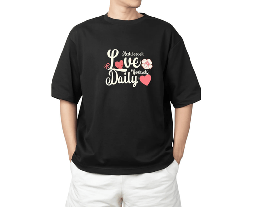 Schweres, stückgefärbtes Unisex - T-Shirt