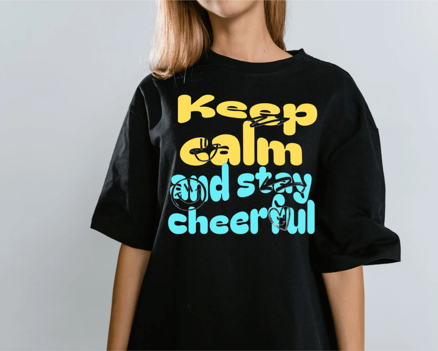 Schweres, stückgefärbtes Unisex - T-Shirt