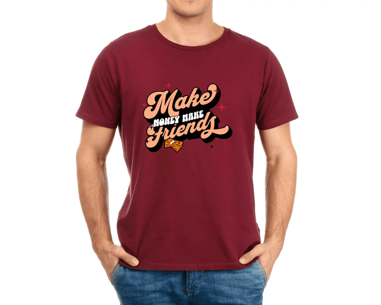 Schweres, stückgefärbtes Unisex - T-Shirt