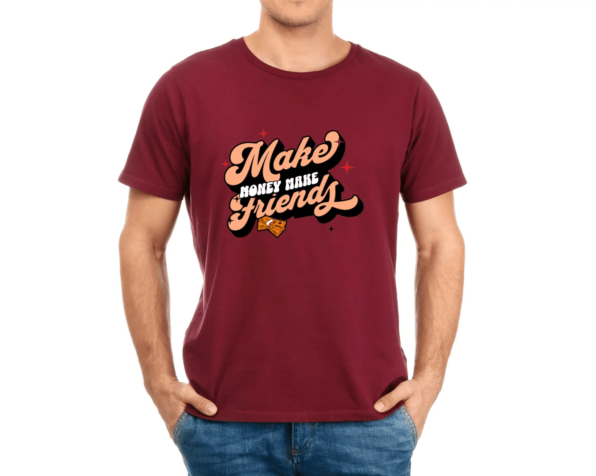 Schweres, stückgefärbtes Unisex - T-Shirt