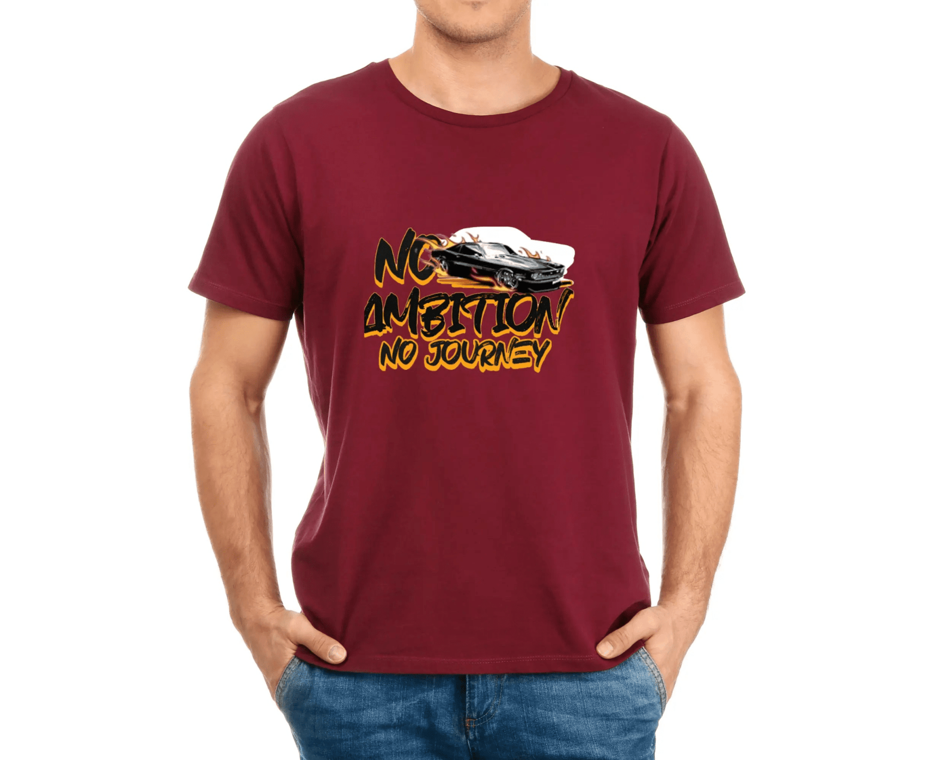 Schweres, stückgefärbtes Unisex - T-Shirt