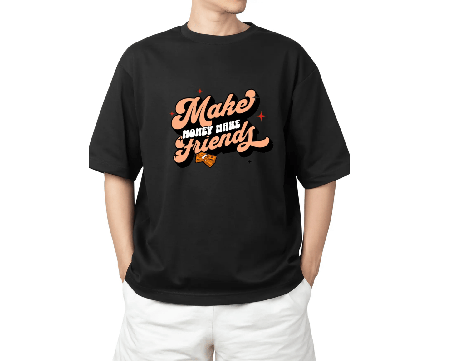 Schweres, stückgefärbtes Unisex - T-Shirt