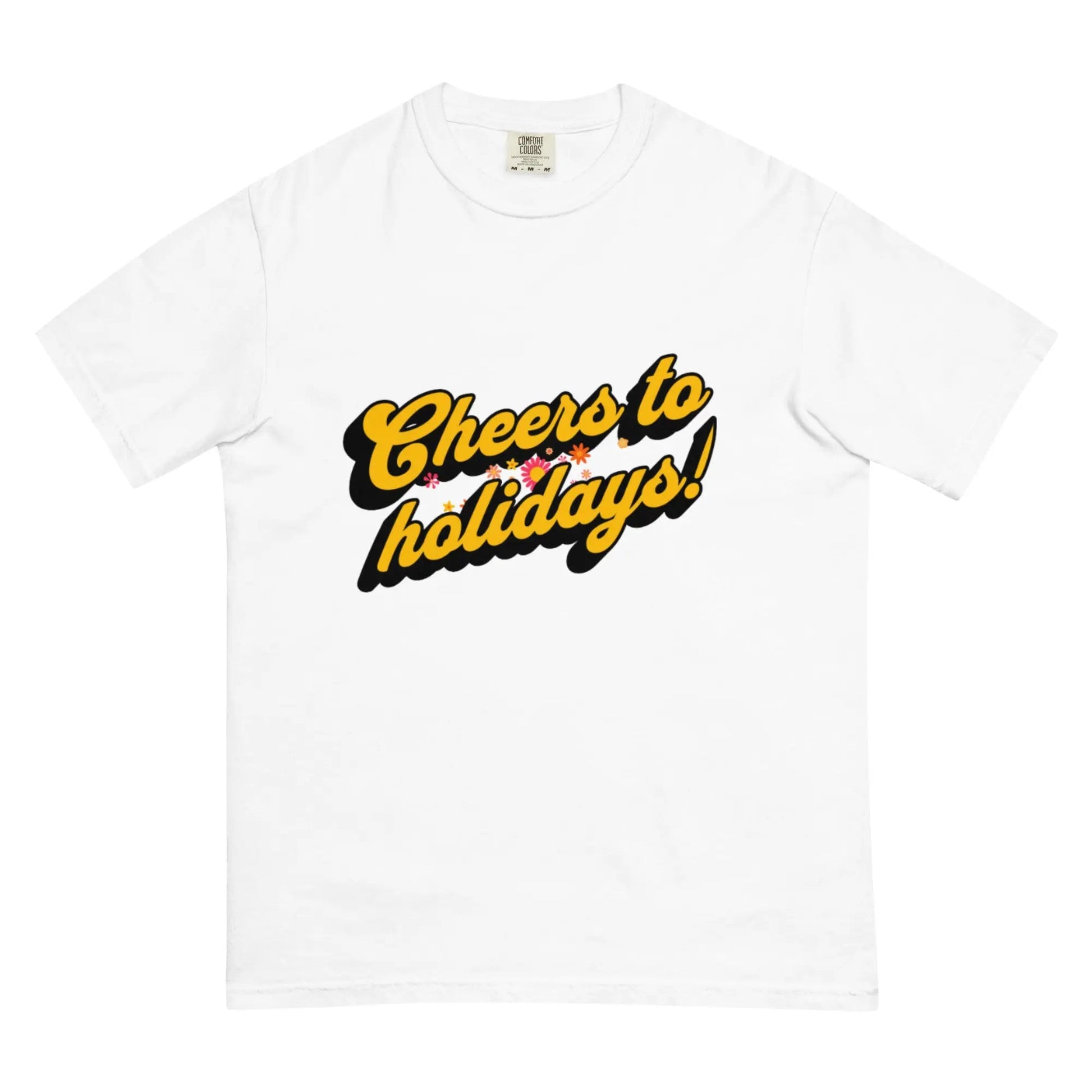 Schweres, stückgefärbtes Unisex - T-Shirt