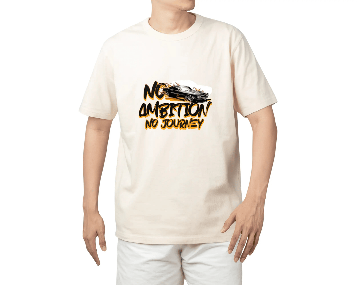 Schweres, stückgefärbtes Unisex - T-Shirt