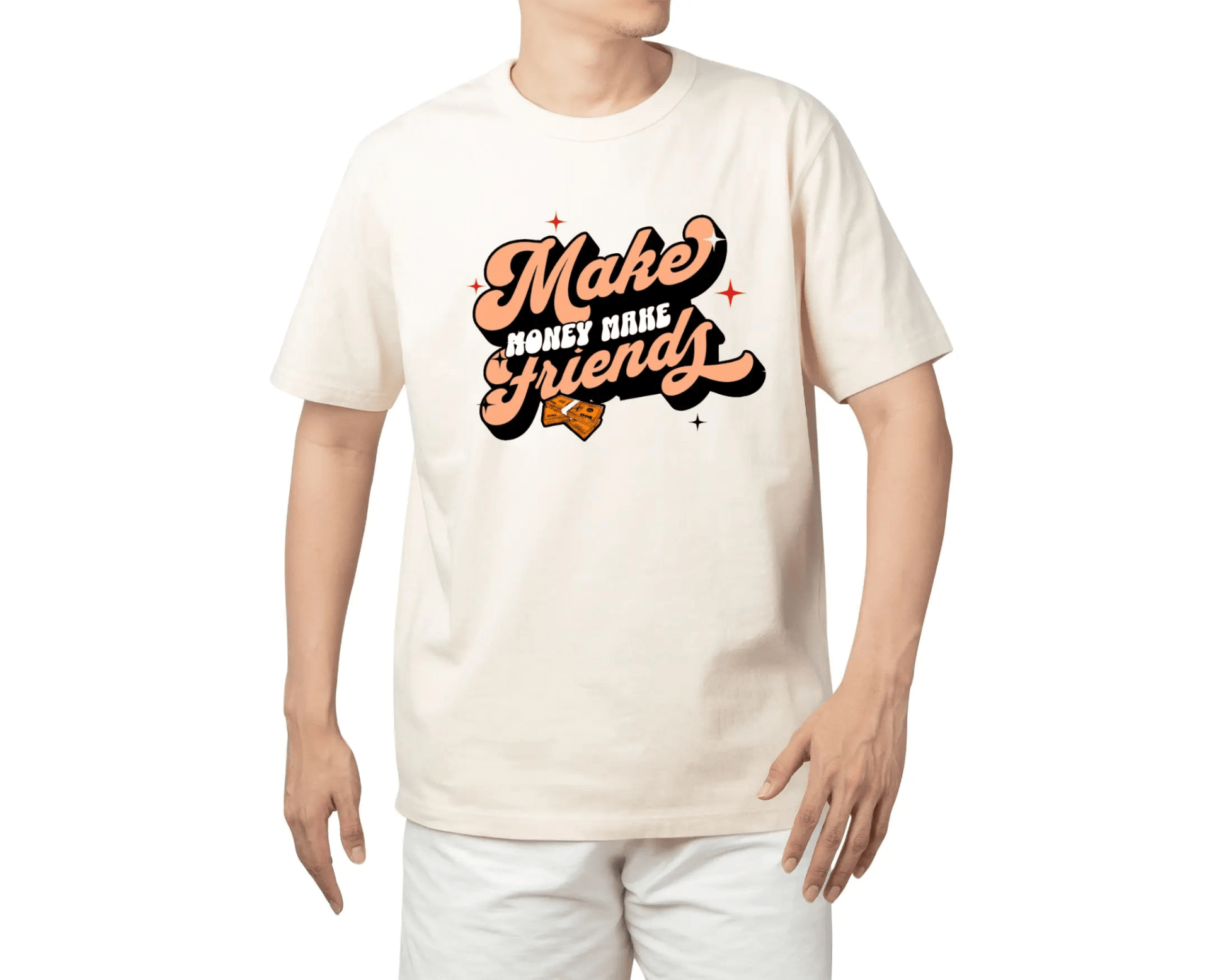 Schweres, stückgefärbtes Unisex - T-Shirt