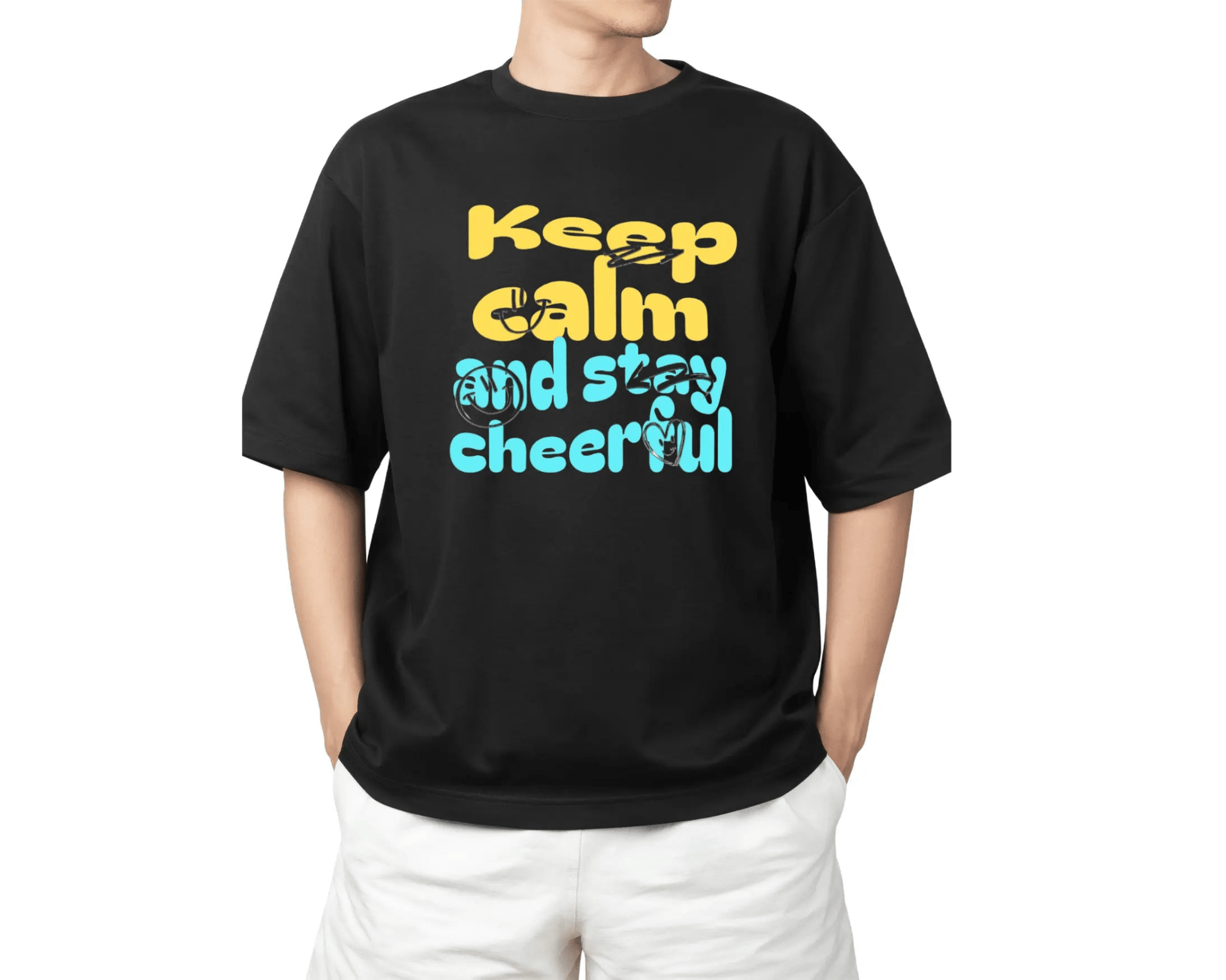 Schweres, stückgefärbtes Unisex - T-Shirt