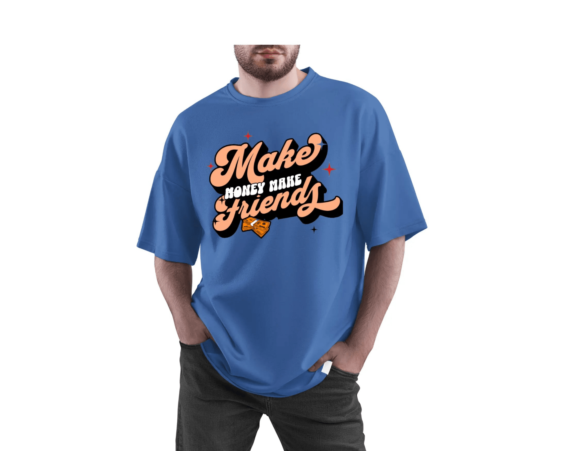 Schweres, stückgefärbtes Unisex - T-Shirt