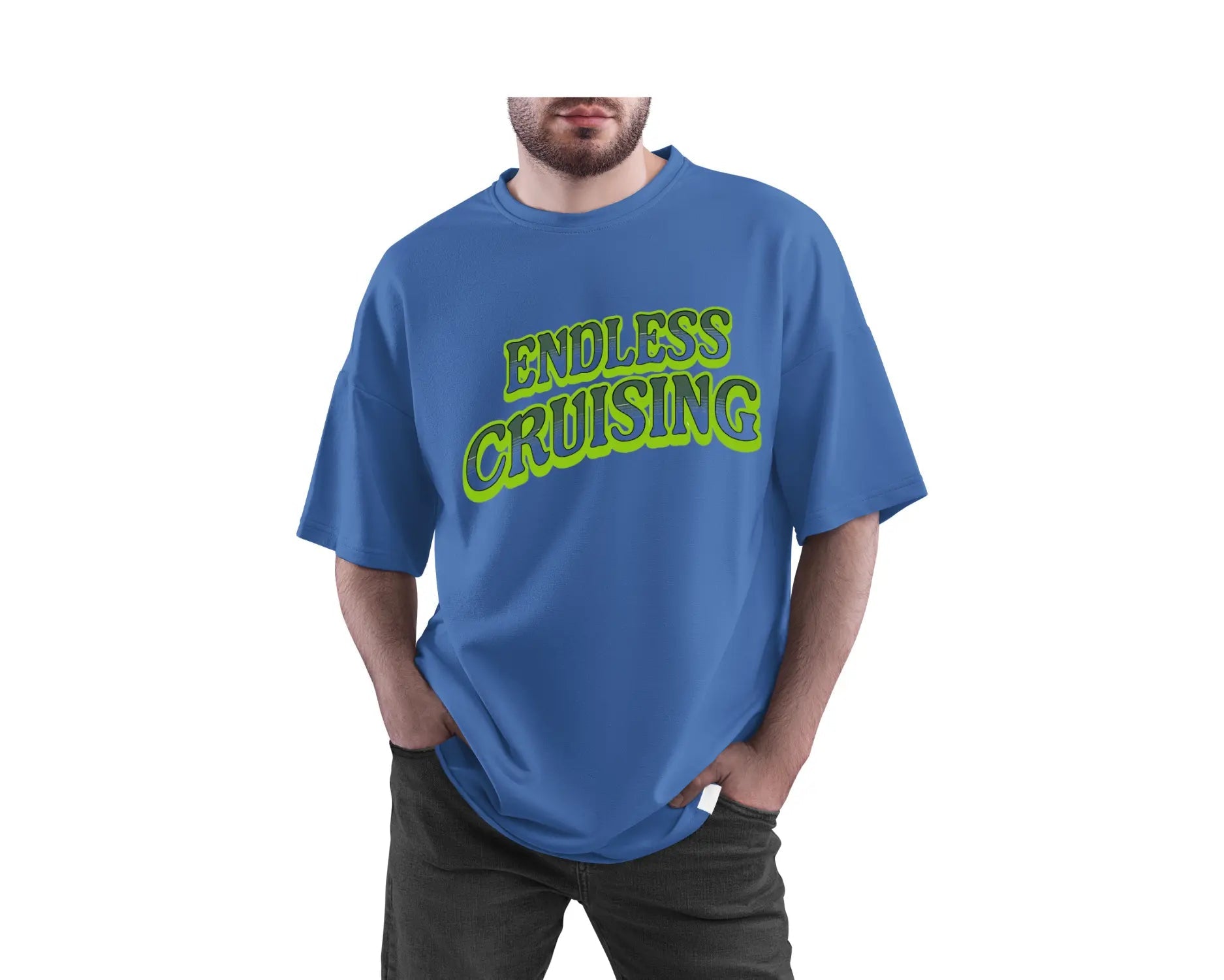 Übergroßes schweres T-Shirt