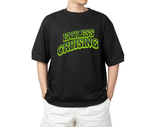 Übergroßes schweres T-Shirt