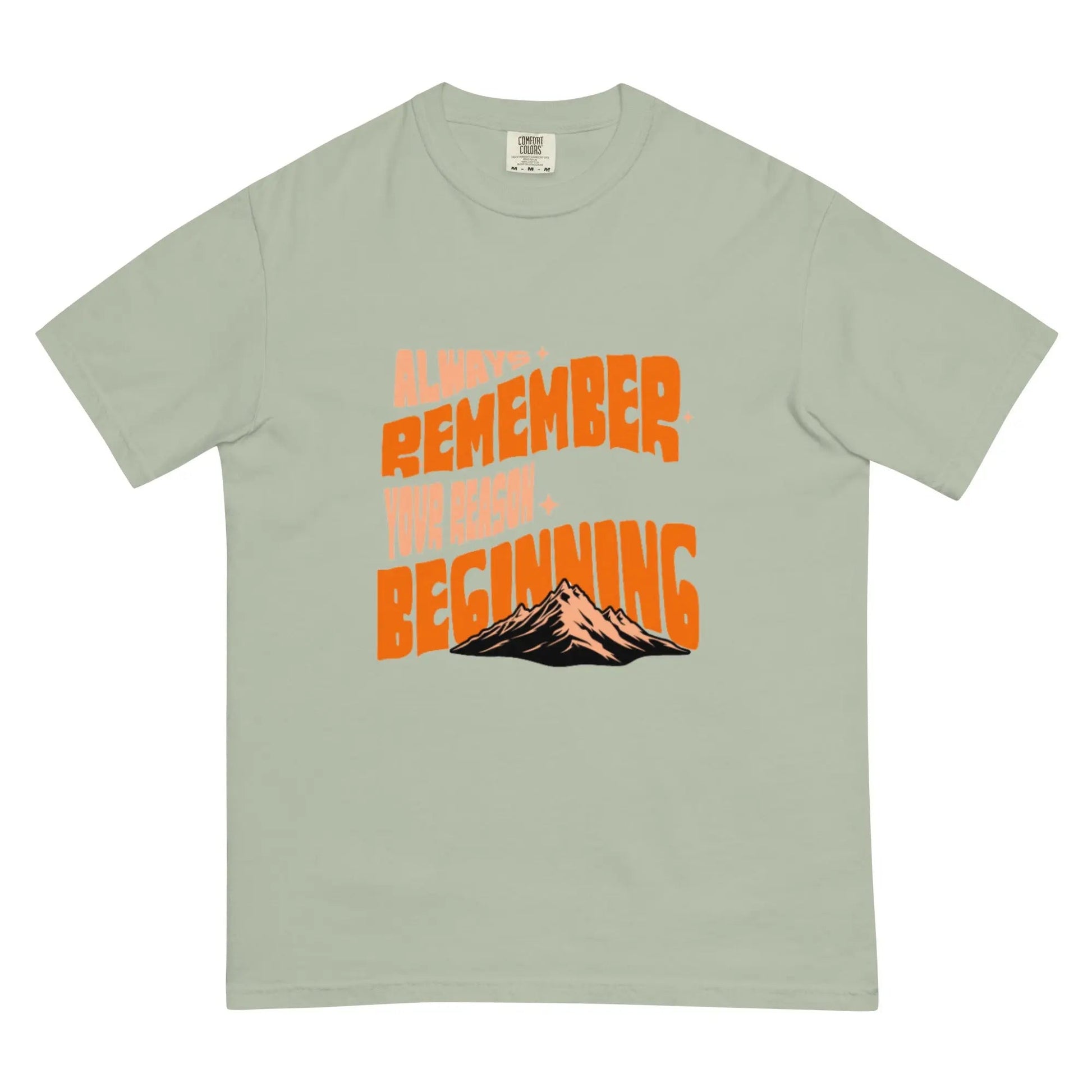 Unisex garment - dyed heavyweight t-shirt